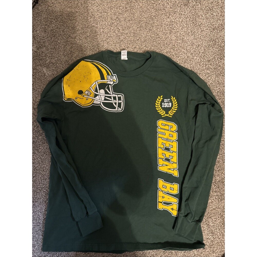 green bay packers long sleeve shirt